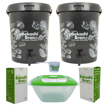 Obsidian Range Bokashi Bran® Super Charged Starter Kit